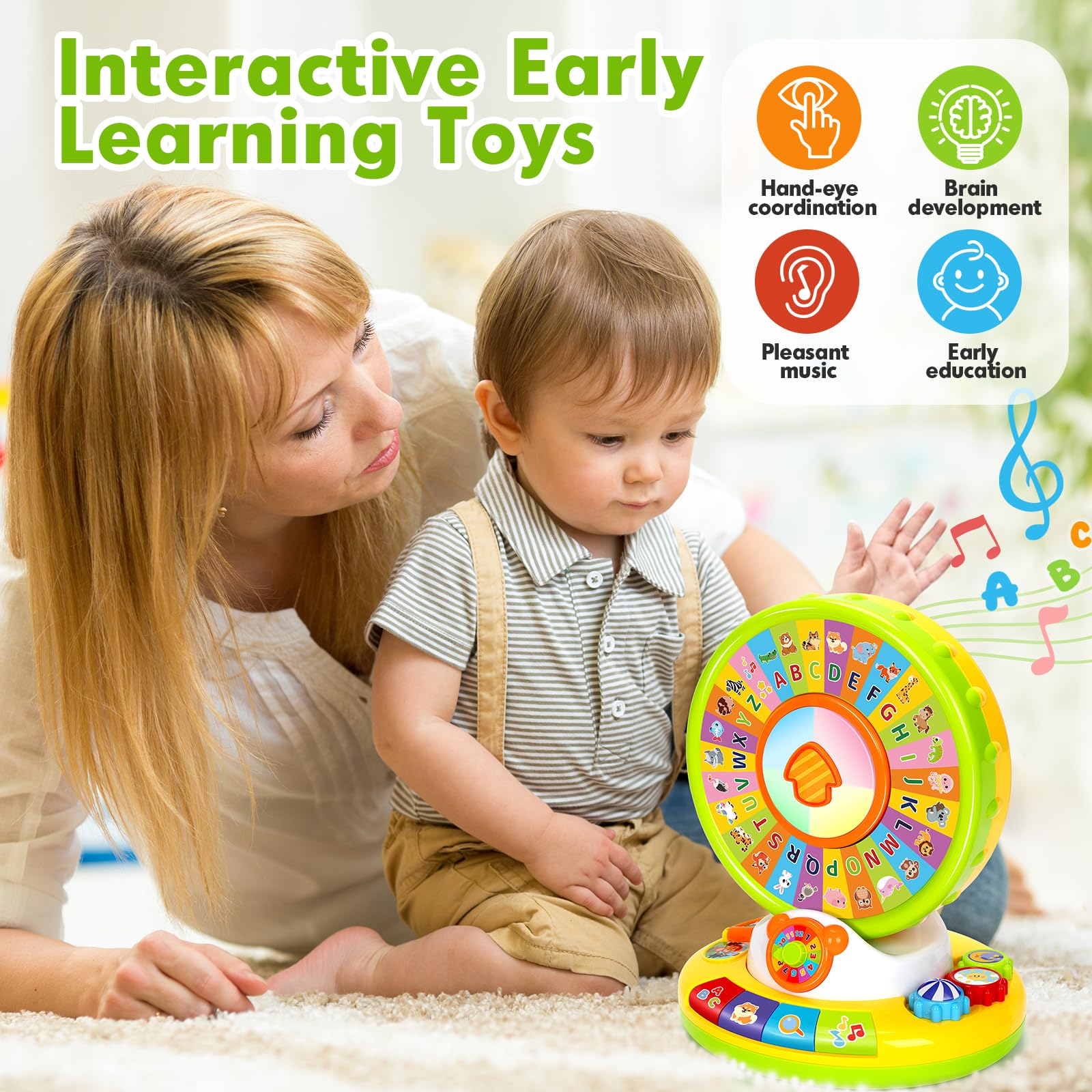 Duchong volume control helps protect little ears during exploration.