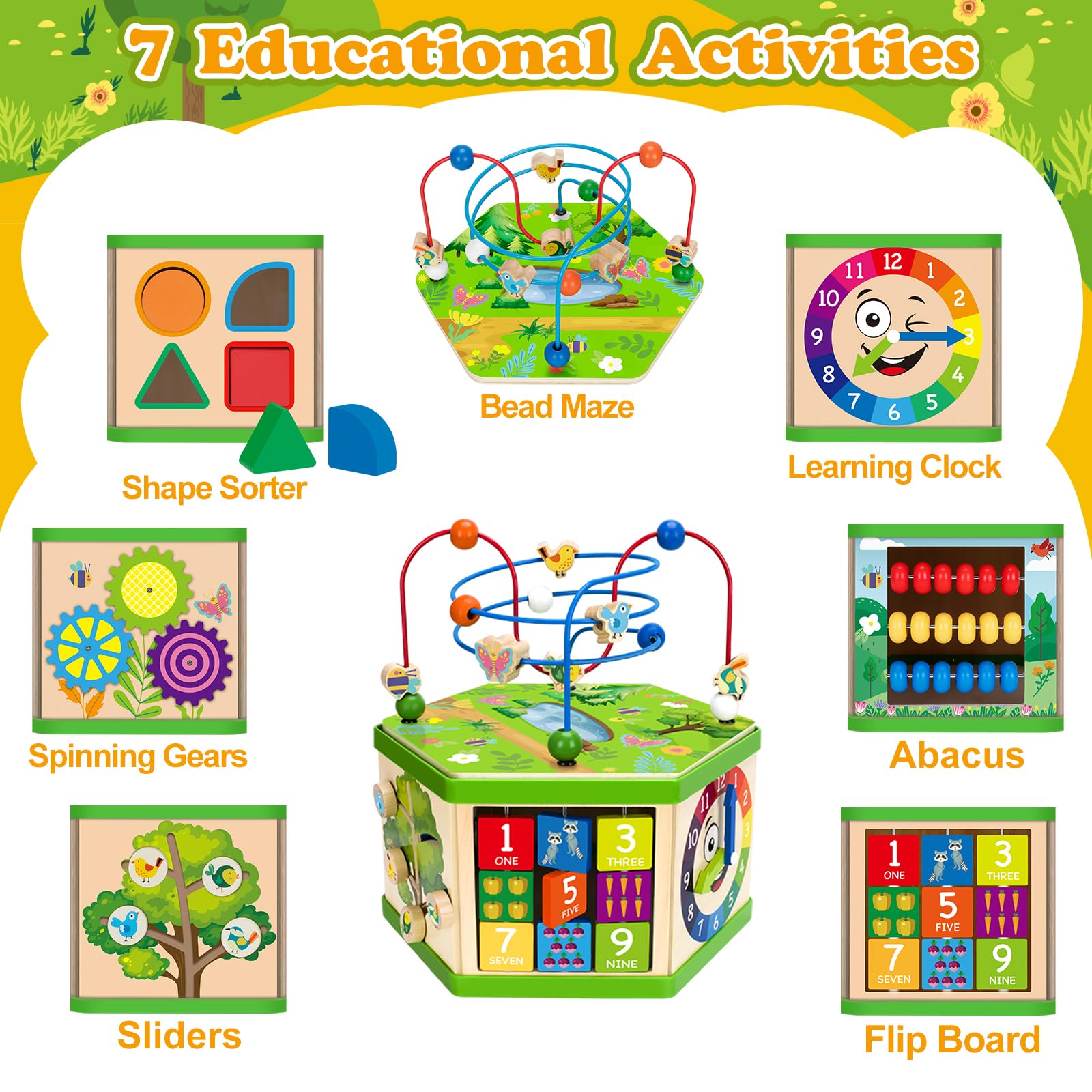 Duchong learning clock helps early time recognition during play.