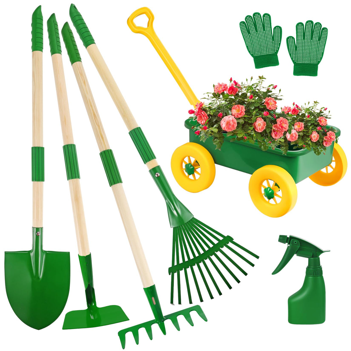 Duckura Kids gardening spade suitable for outdoor play and skill building