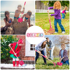 Duckura Kids gardening gloves protecting hands during gardening tasks.