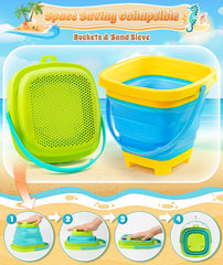 DUDUCOFU detachable shovels for digging and building on sand