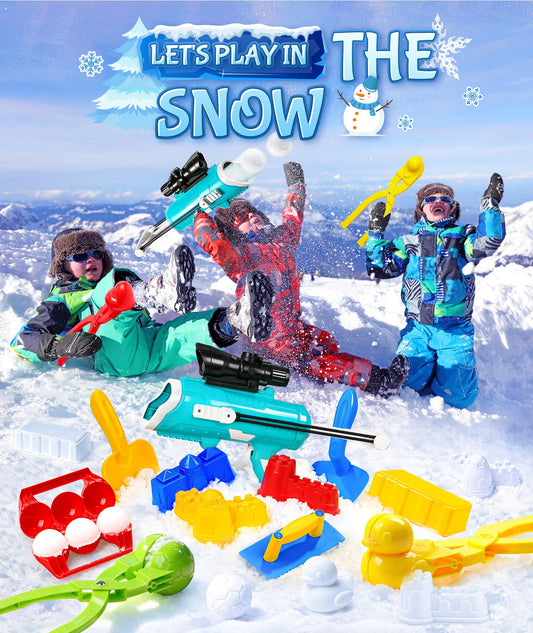 DUDUCOFU duck snowball mold shapes cute snowballs for playful winter fun