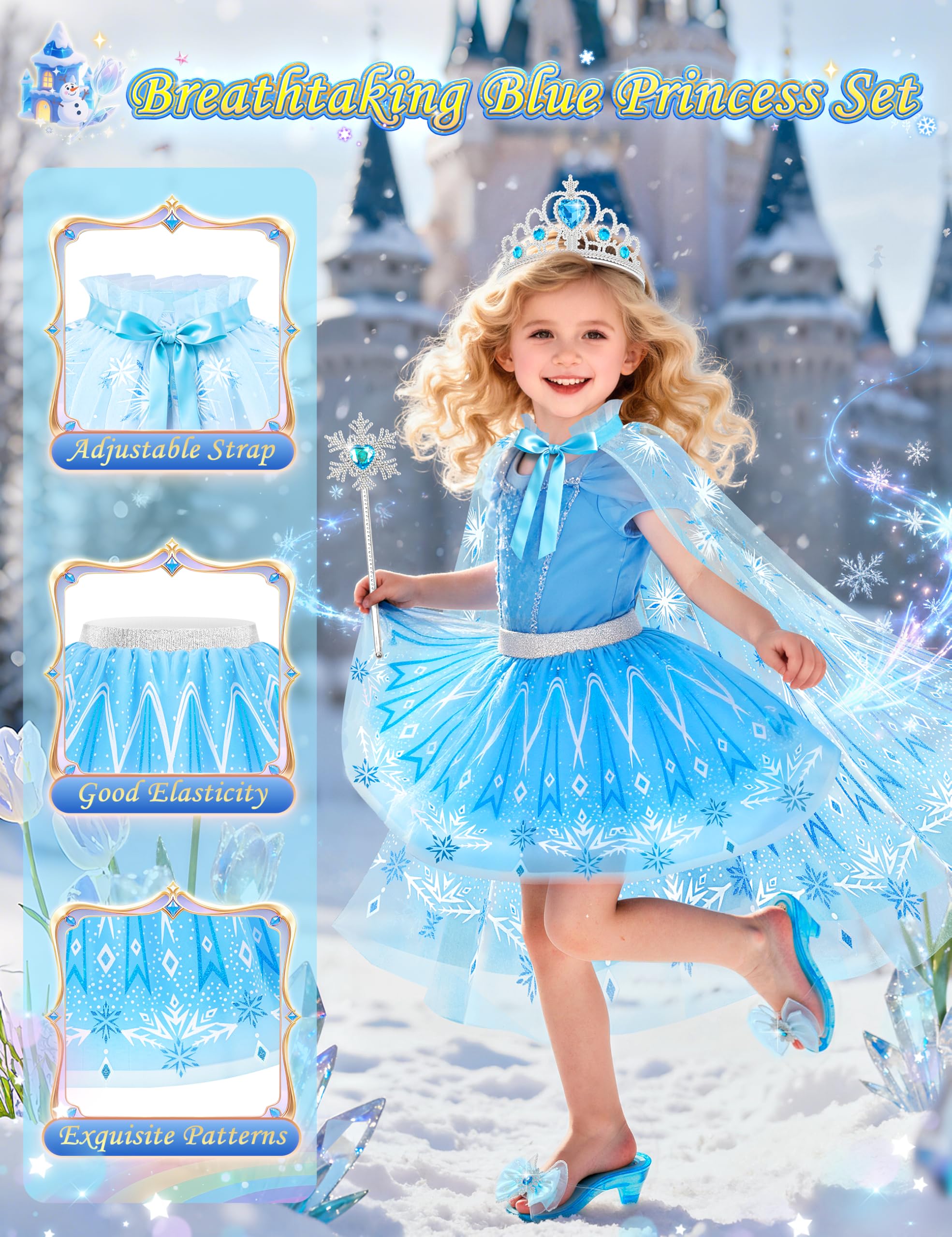 DUDUCOFU princess shoes offering comfortable and stable wear