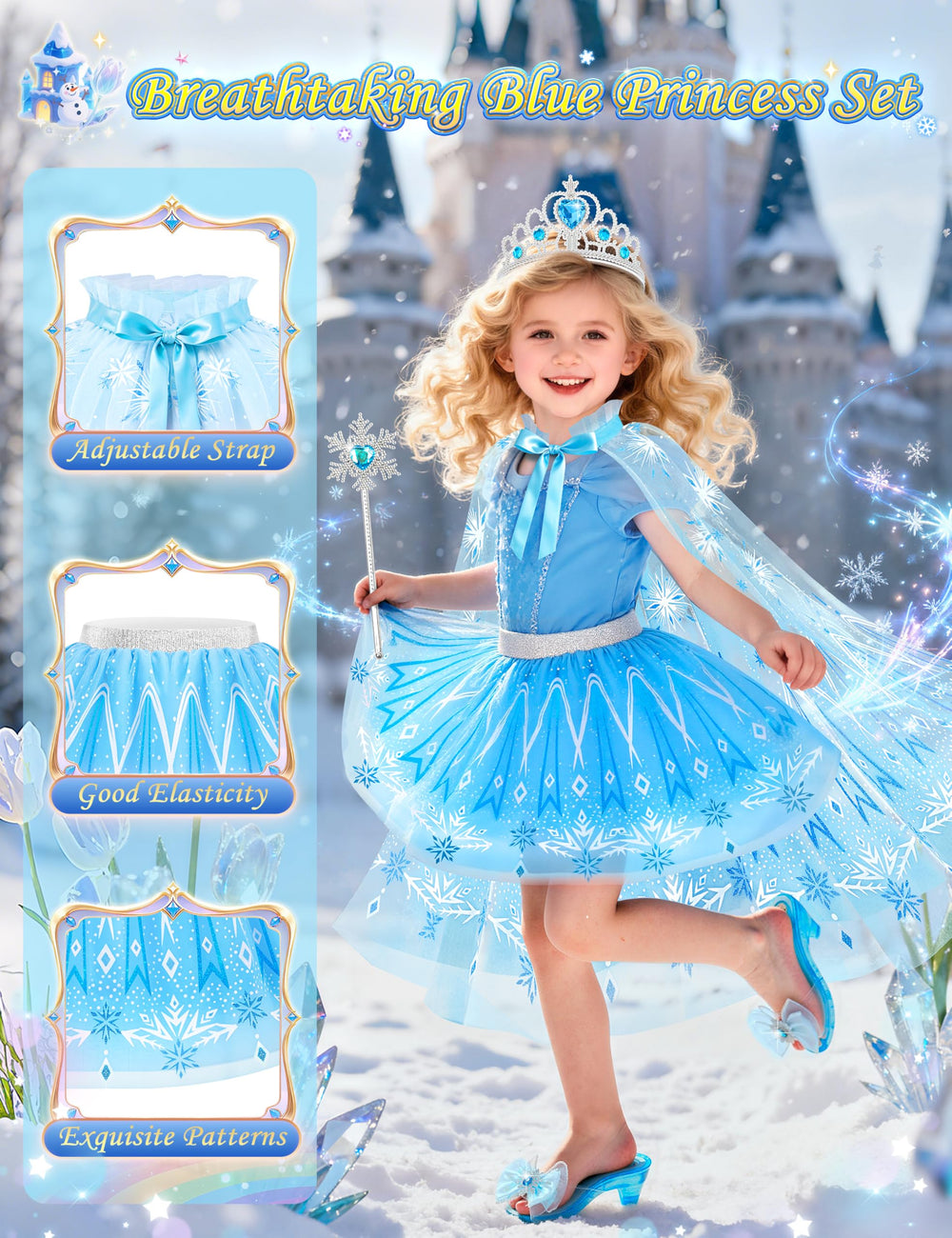 DUDUCOFU princess shoes offering comfortable and stable wear