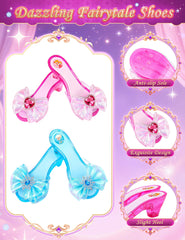 DUDUCOFU princess necklaces completing the coordinating look