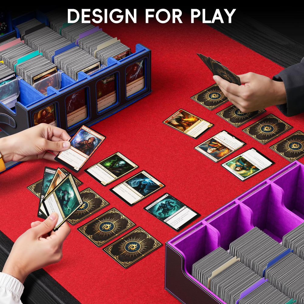 Dufvrpe 30 color label tabs organize decks by color or set.