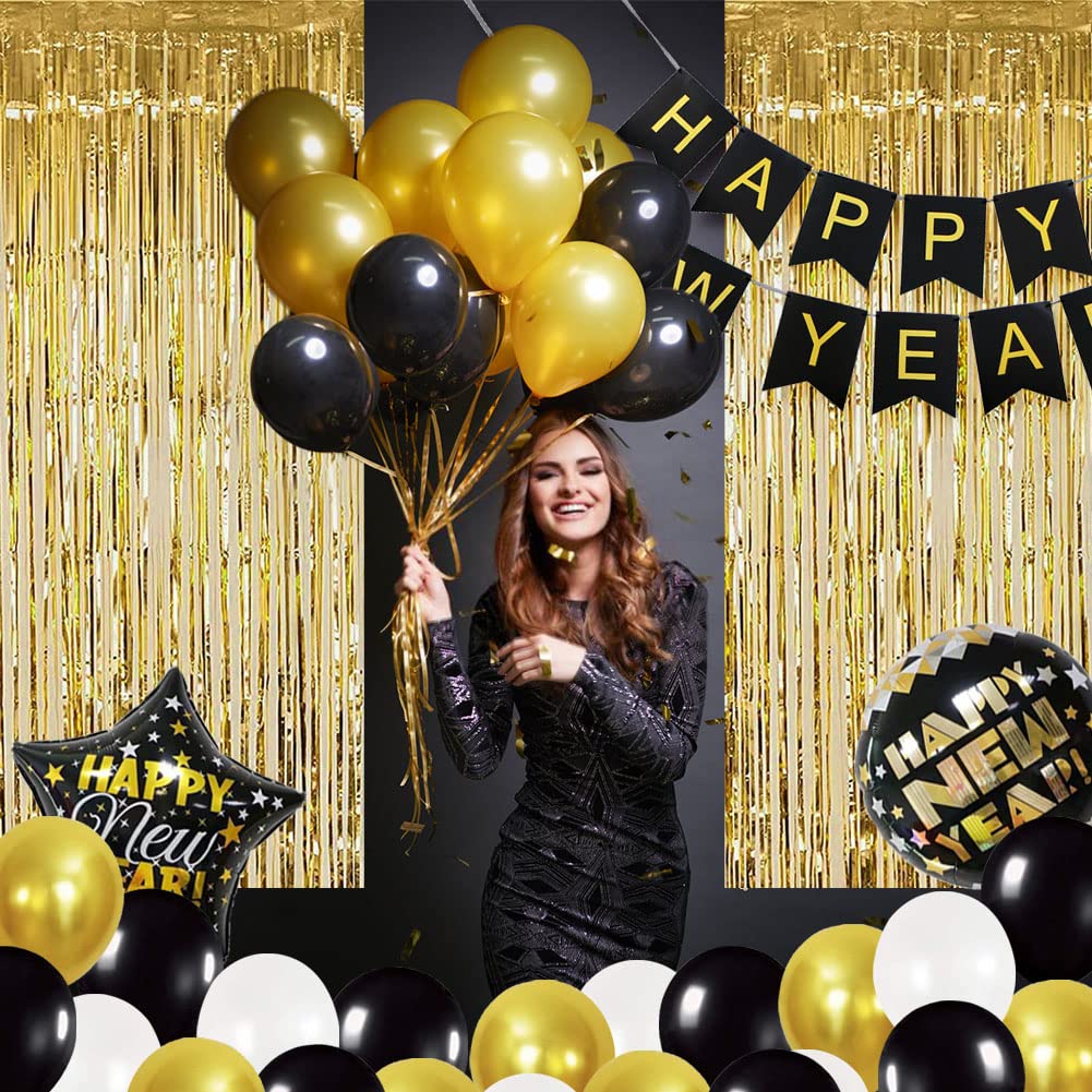 DUILE 2026 number balloon highlights the year with glamorous appeal.