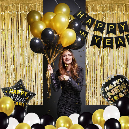 DUILE 2026 number balloon highlights the year with glamorous appeal.
