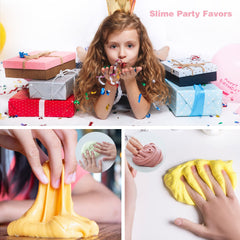 DUJUANHUA soft, non-sticky slime texture for easy handling