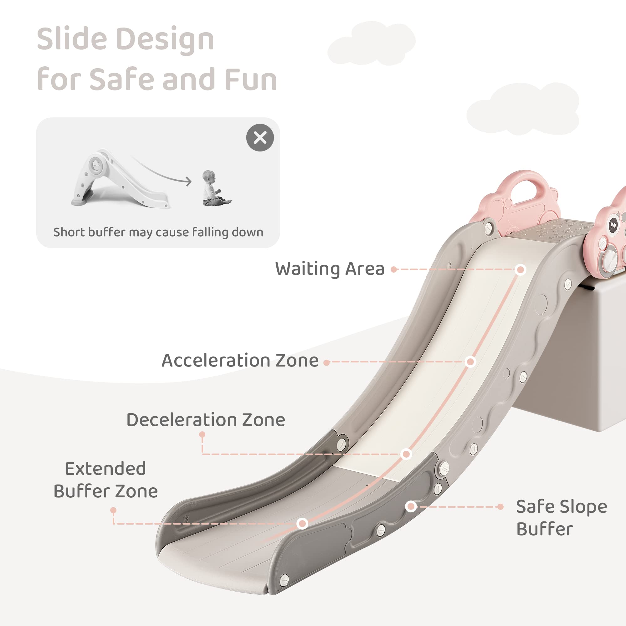 Duke Baby car-design handrails add whimsy and grip