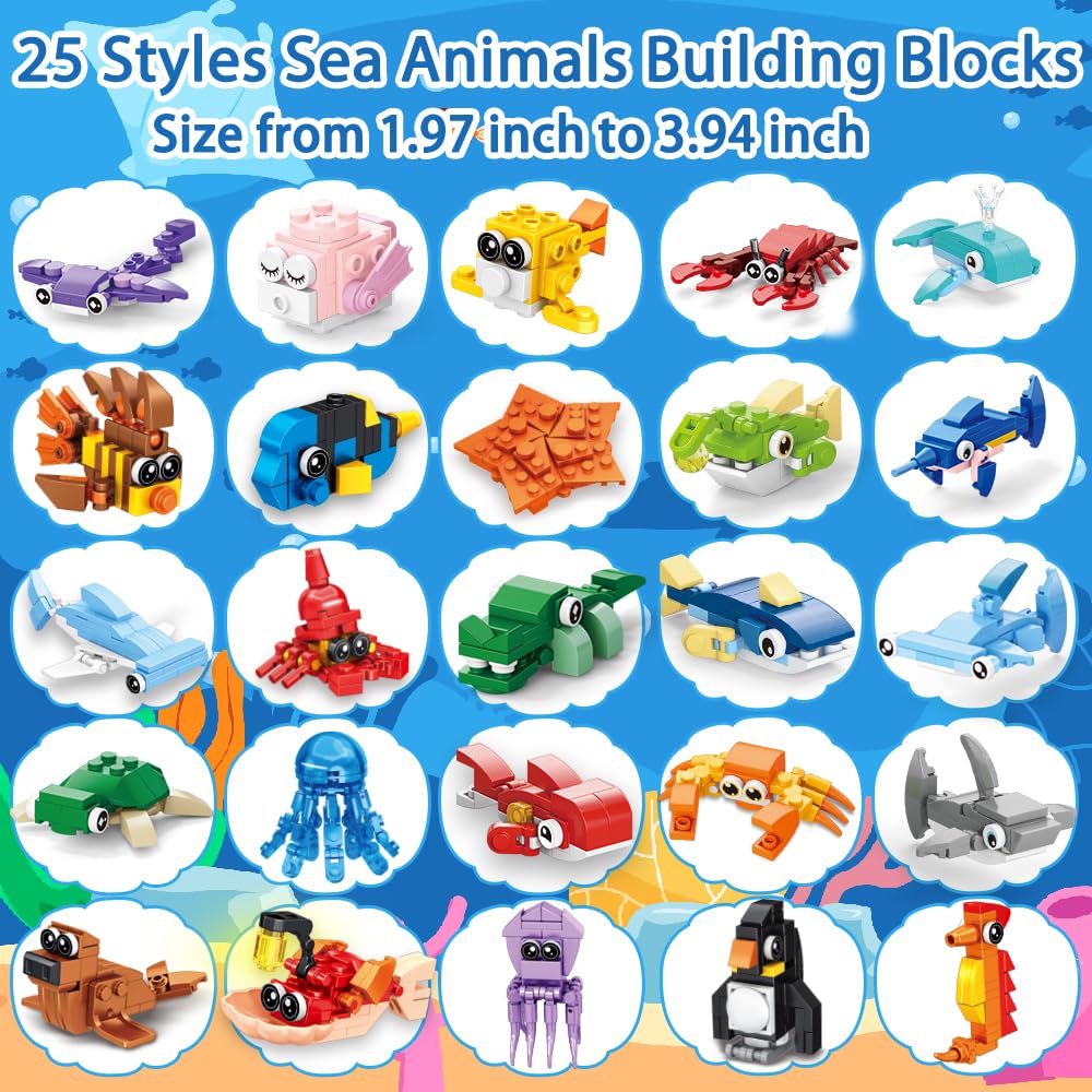 DULEFUN seal building blocks figure, engaging play for kids.