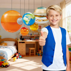 DULL BULL Uranus balloon offers bright, interactive space-themed learning prompts.