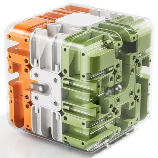 DULONIME 3D Cube Puzzle ball tilt enhances spatial thinking during play