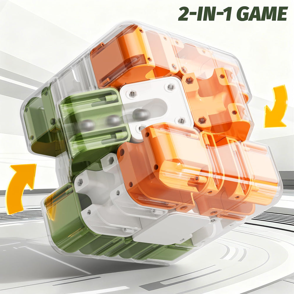 DULONIME 3D Cube Puzzle portable on the go for travel play