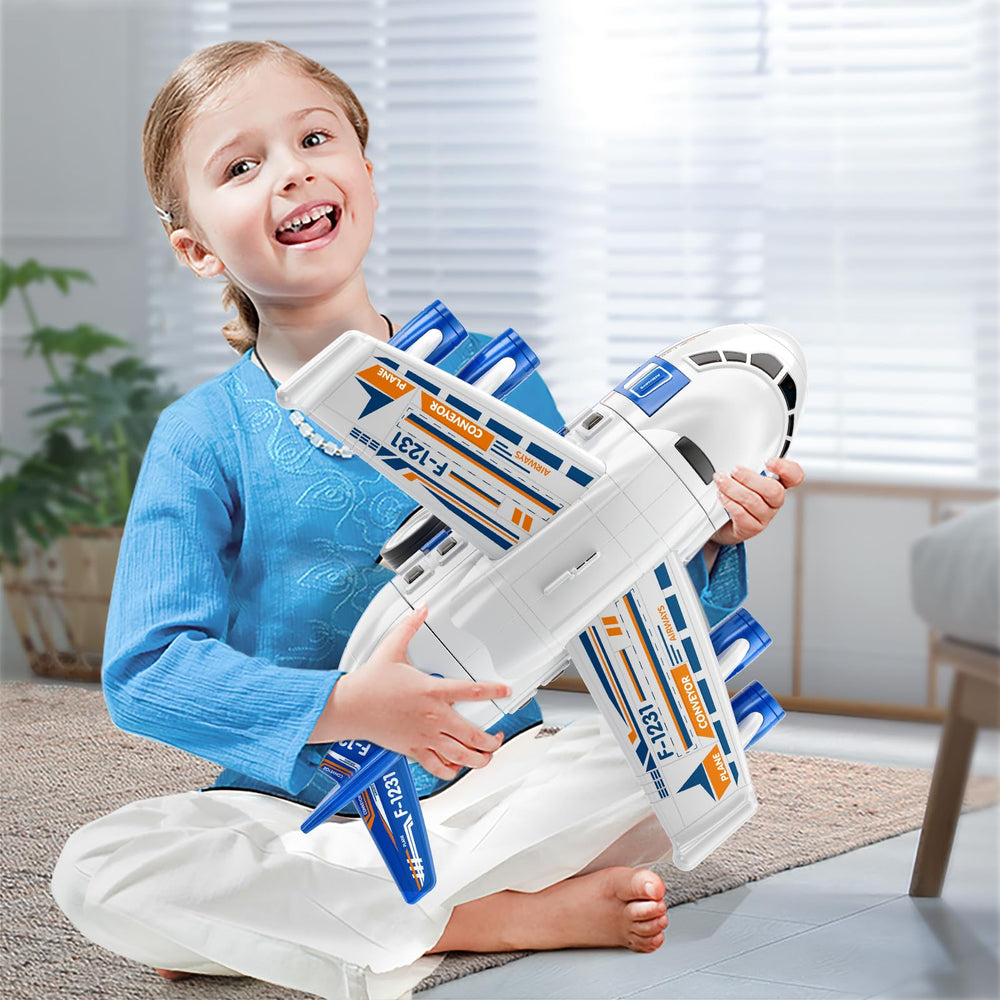 DULONIME airplane-storage design keeps play areas tidy and ready
