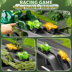 DULONIME built-in ejector launches cars smoothly for quick races.