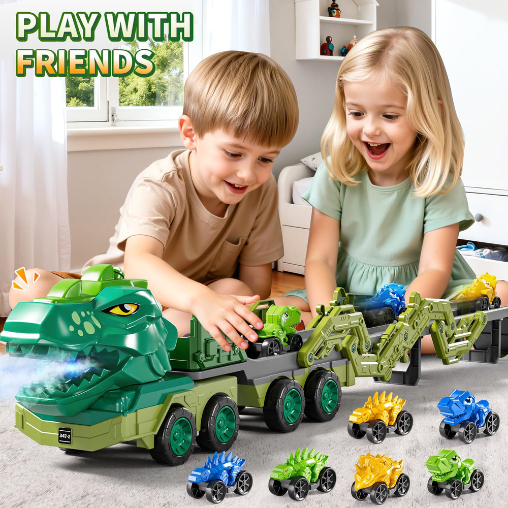 Expanded dinosaur race track by DULONIME invites longer collaborative play.