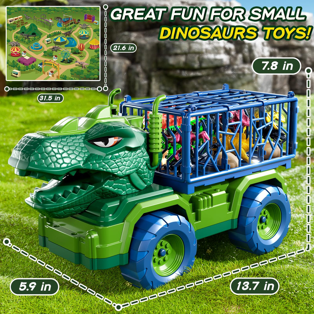 DULONIME outdoor dinosaur toy set ready for park or beach adventures