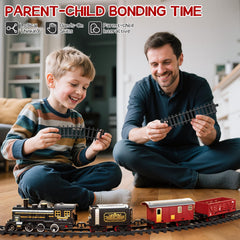 DULONIME train set transport carriage supports multi-car configurations