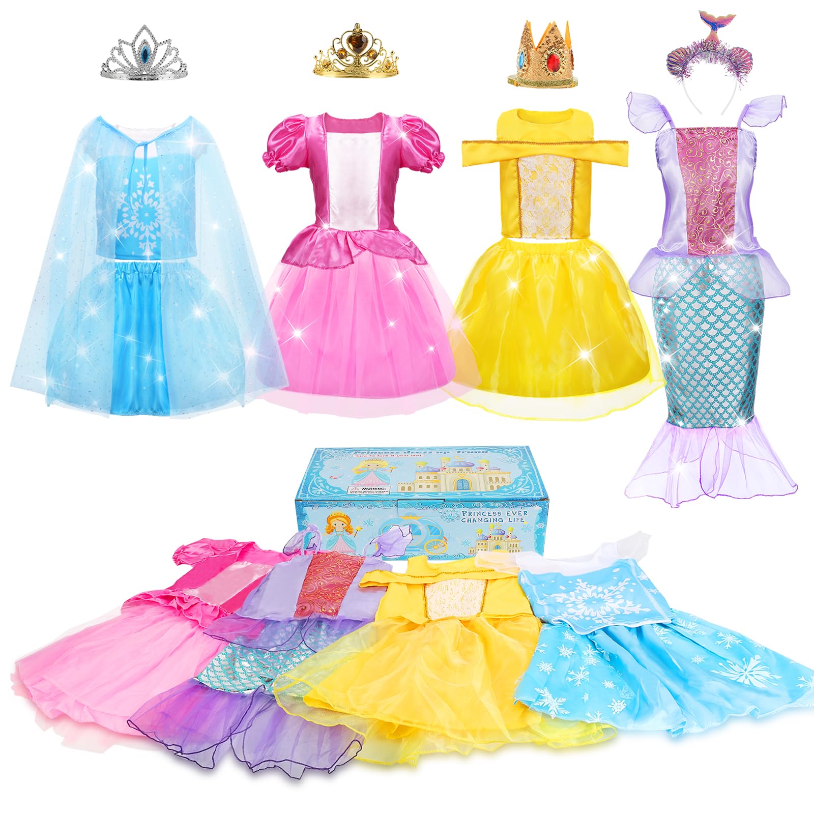 Dulsaera princess-dresses-collection for imaginative dress-up play.