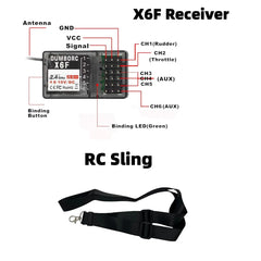 DUMBORC X4 system powers car, boat, and tank models with one remote