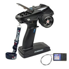 DUMBORC X6 gun-style remote controller for one-handed operation.