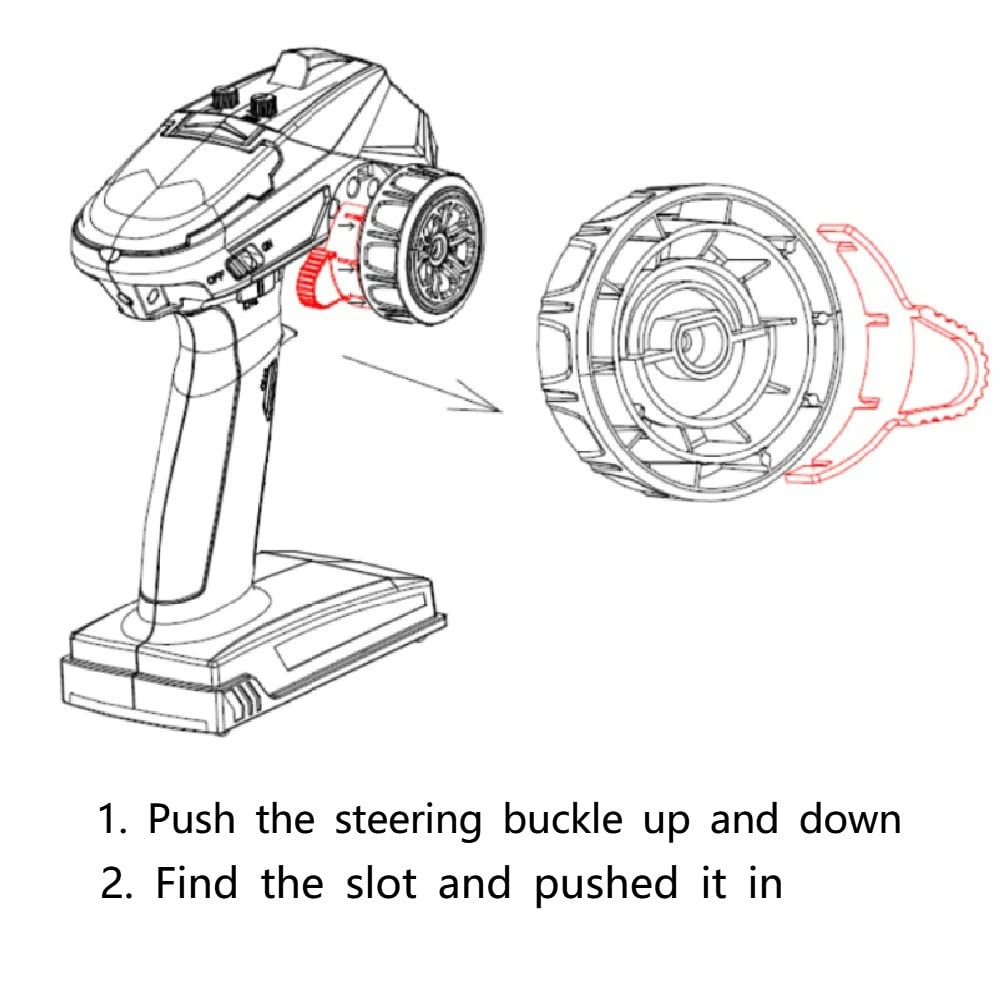 DUMBORC X6 throttle-steering switch for customizable control.
