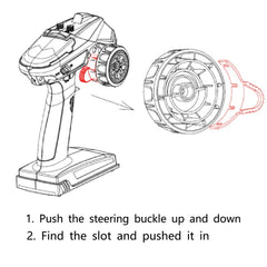 DUMBORC X6 throttle-steering switch for customizable control.