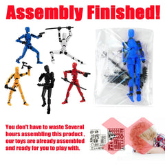 Dumwick Titan13 with interchangeable hands and weapons for versatile styling.