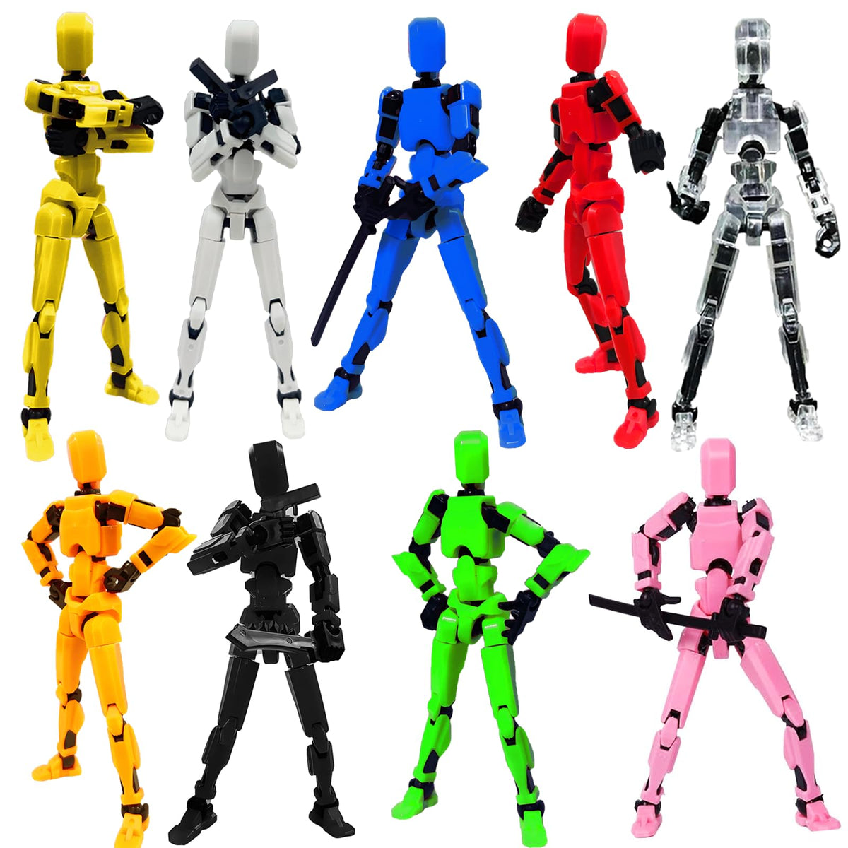 Dumwick Titan13 action figure in a dynamic pose for display and play.