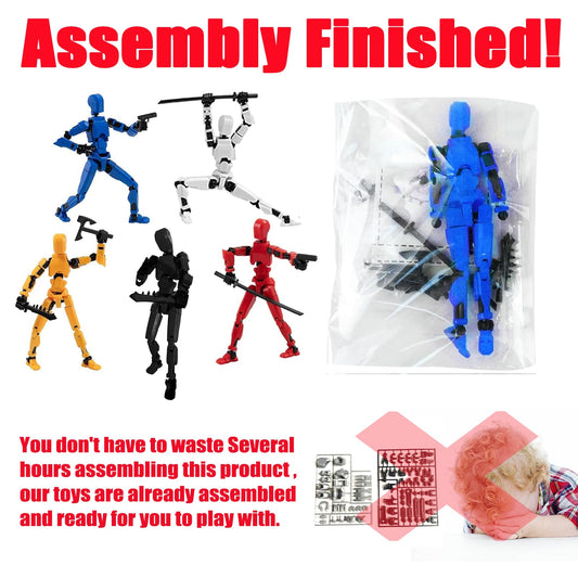 Dumwick Titan13 assembly action figure enabling hands-on building and creative play.