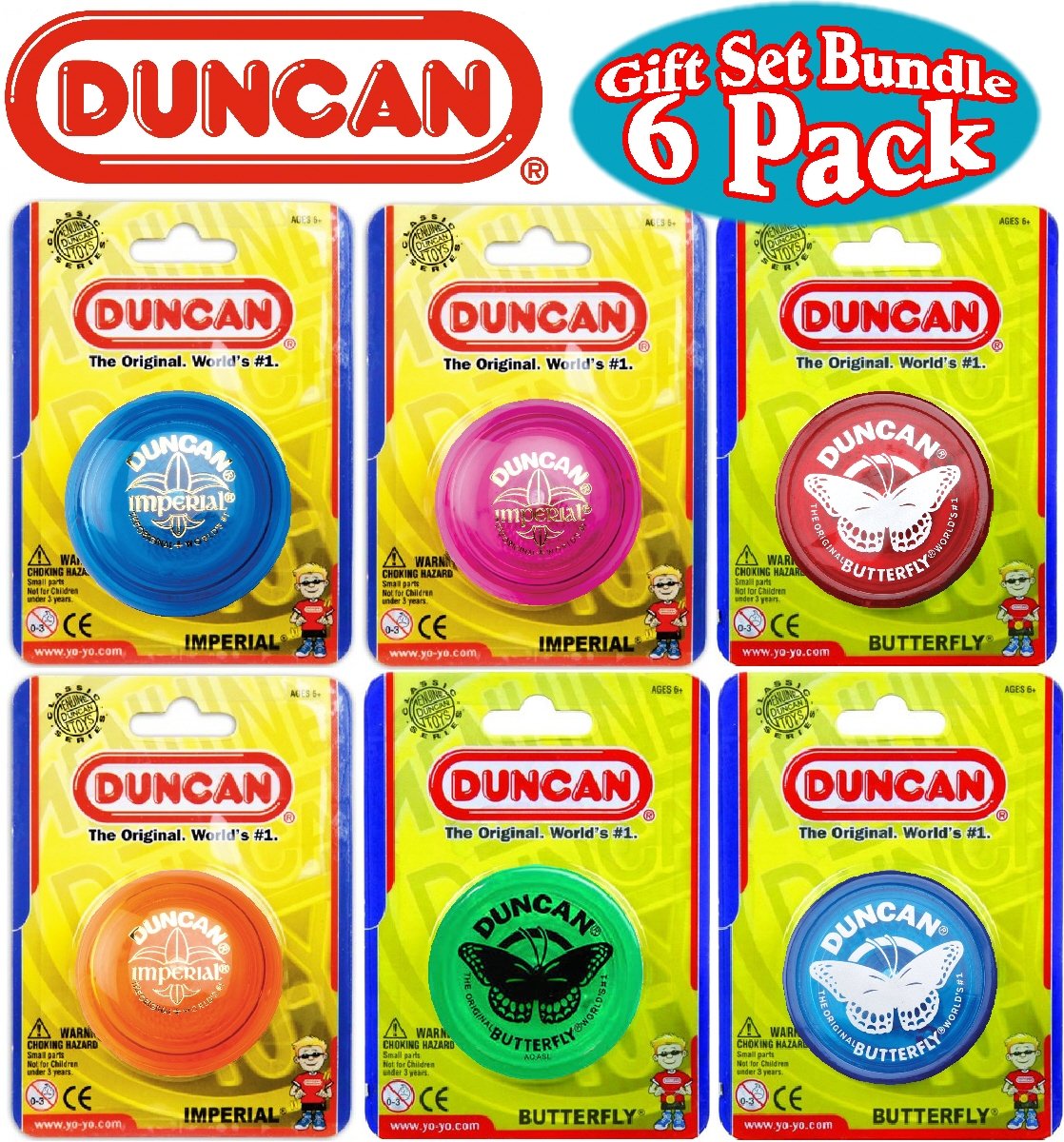 DUncan Imperial yo-yo collection delivering smooth spins for beginners.