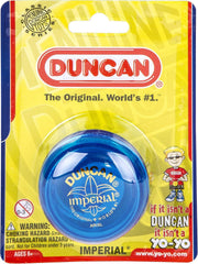 Duncan Imperial Yo-Yo green color highlights durable plastic body for everyday use.