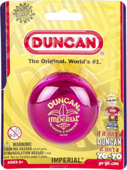 Duncan Imperial Yo-Yo purple color suitable for all ages learning fundamentals.