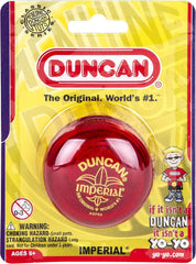 Duncan Imperial Yo-Yo six-pack display showcases six color options and gift-ready value.