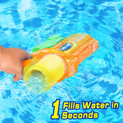 DUNEMEI quick-fill design lets you reload in seconds during beach games.