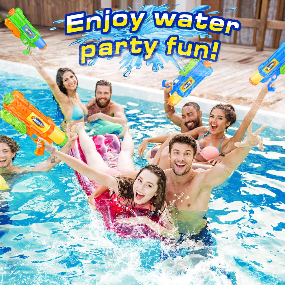 DUNEMEI water guns suit pool yard or beach parties with friends.