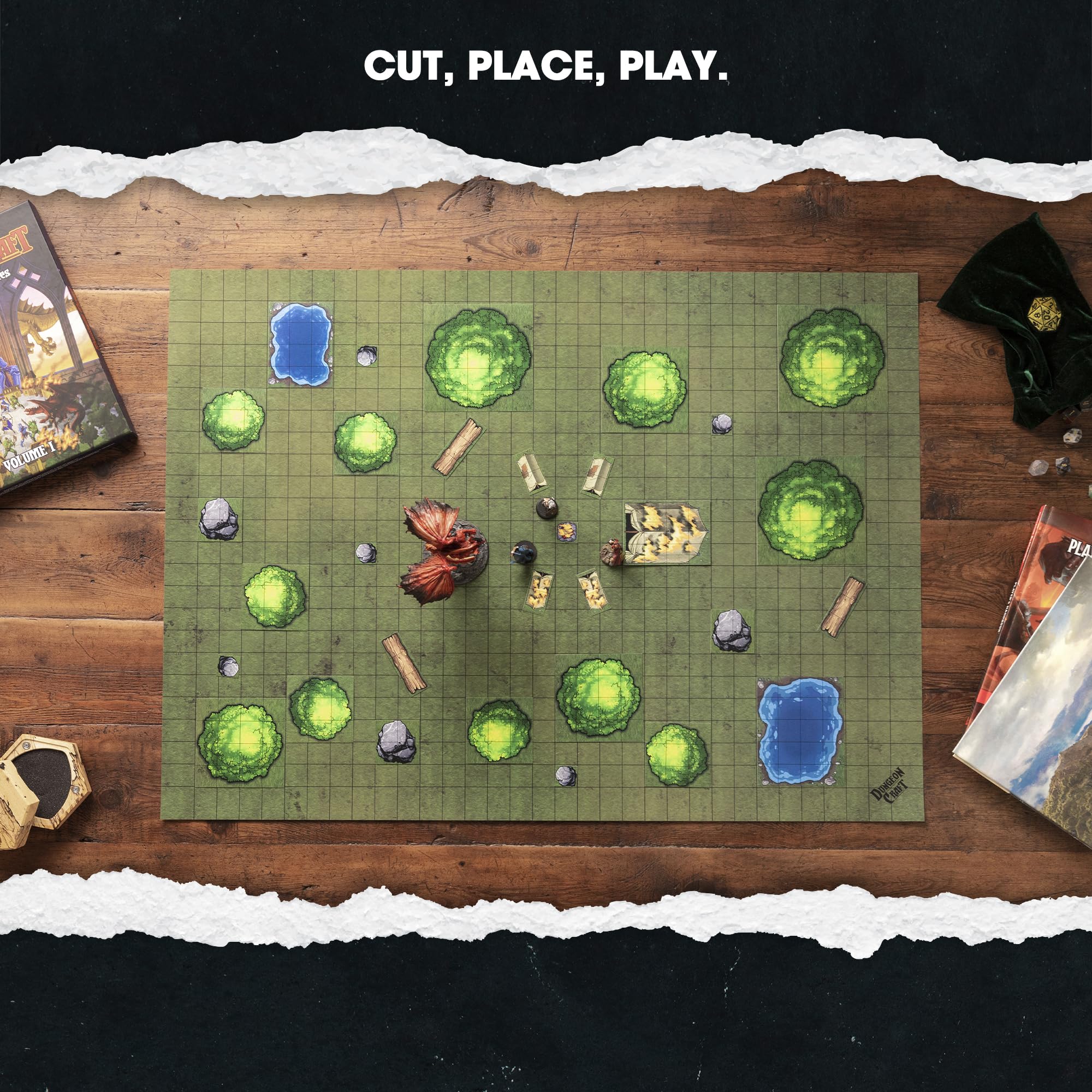 Works with Dungeon Craft sets for endless encounter possibilities.