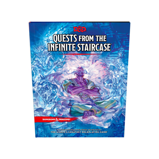 Dungeons & Dragons Infinite Staircase doors image suggests doors to fantasy worlds for your table.