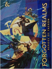 Dungeons & Dragons Heroes of Faerun alternate cover edition; enhances collectible appeal for Forgotten Realms campaigns.