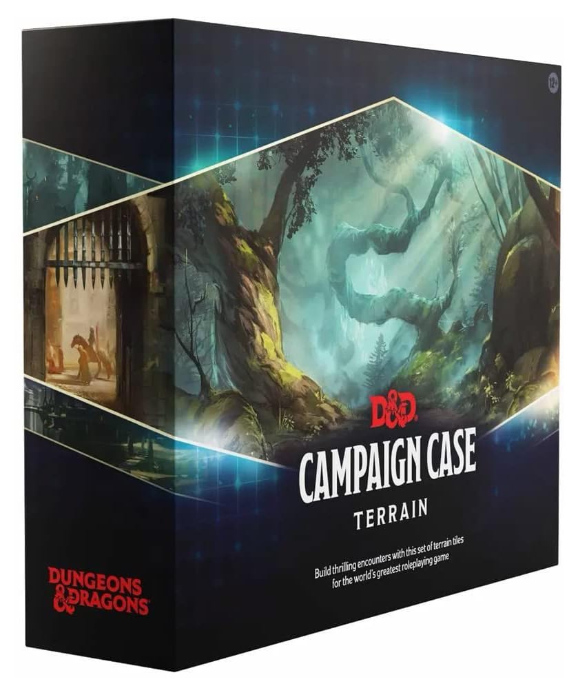 Dungeons & Dragons terrain tiles for modular, quick encounter setups.