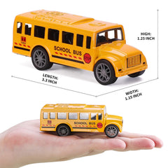 DUNRIOG compact 3.2-inch bus fits small hands for easy handling.