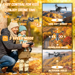 Duonizay drones gestured selfie mode for quick shots
