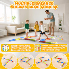 DUONIZAY rainbow stepping stones pink add playful sensory exploration indoors