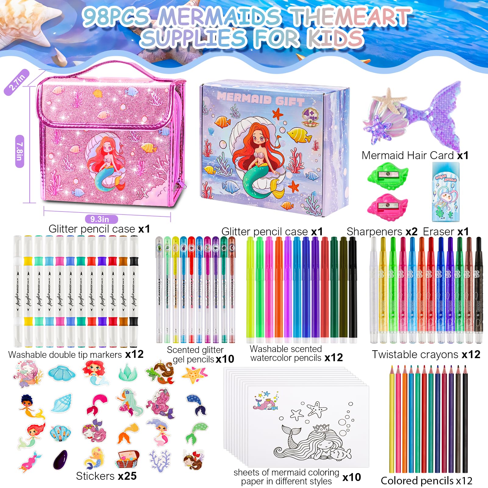DUOROUBAO Dual-tip markers showcased for smooth coloring and washes