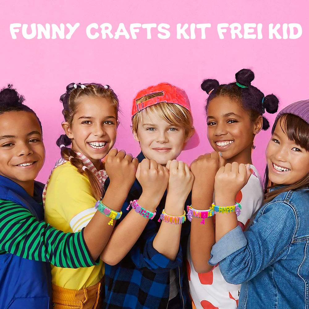 Dupamind bracelet kit charms and stickers for personalized patterns