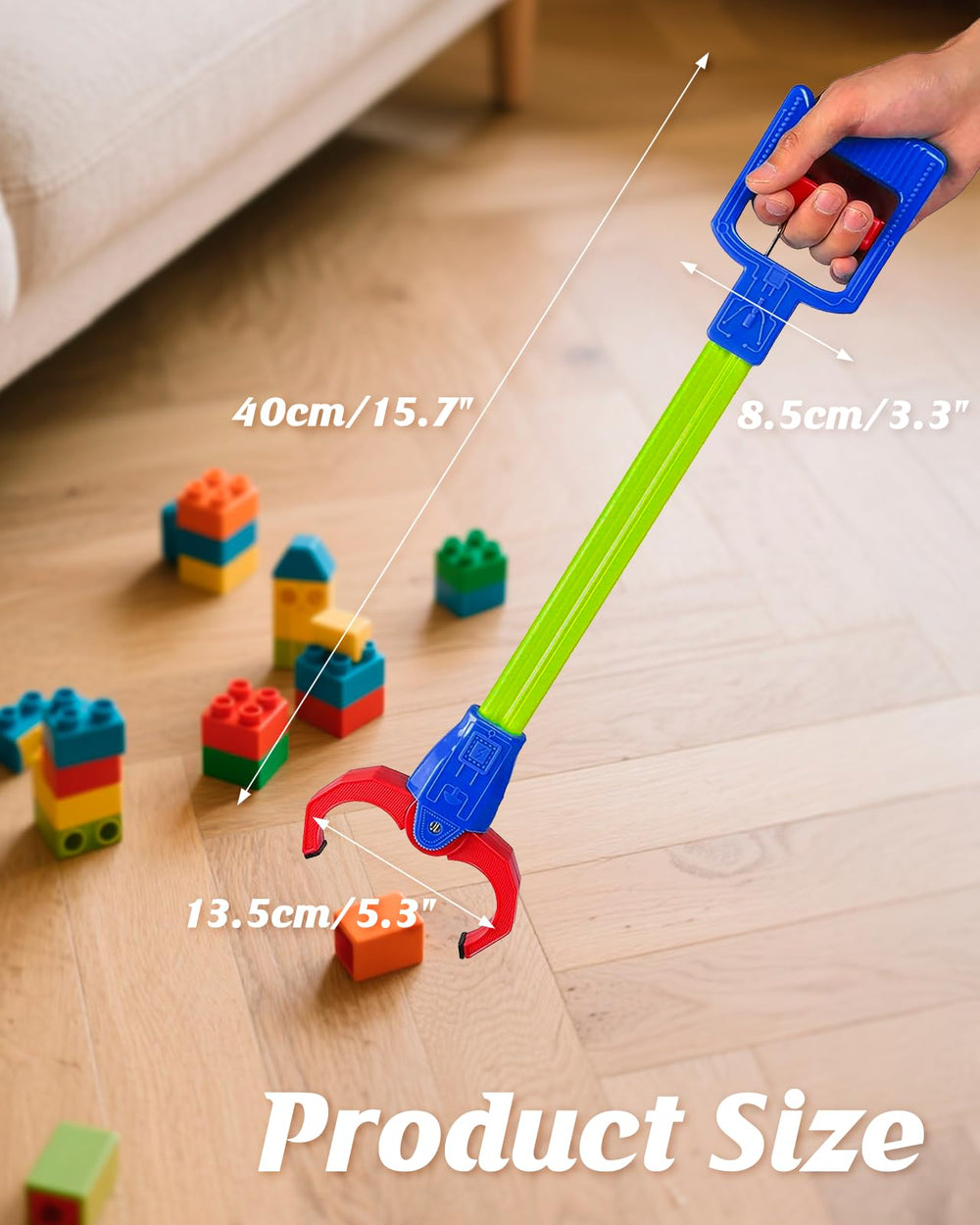 Duseu indoor-outdoor play claw for versatile use