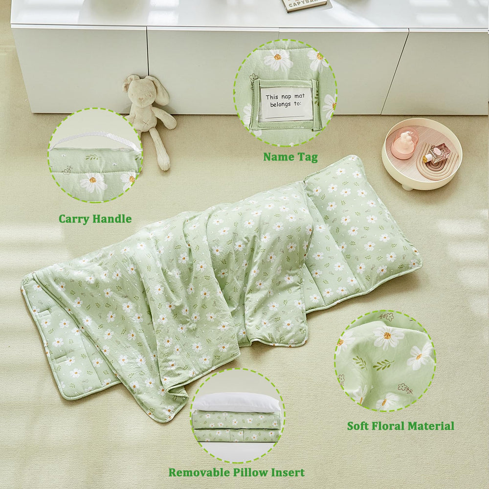 DuShow mat with integrated name card for quick identification.