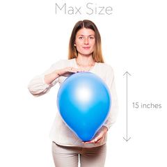Dusico Balloons nontoxic latex closeup shows durable, smooth inflation for outdoor setups.