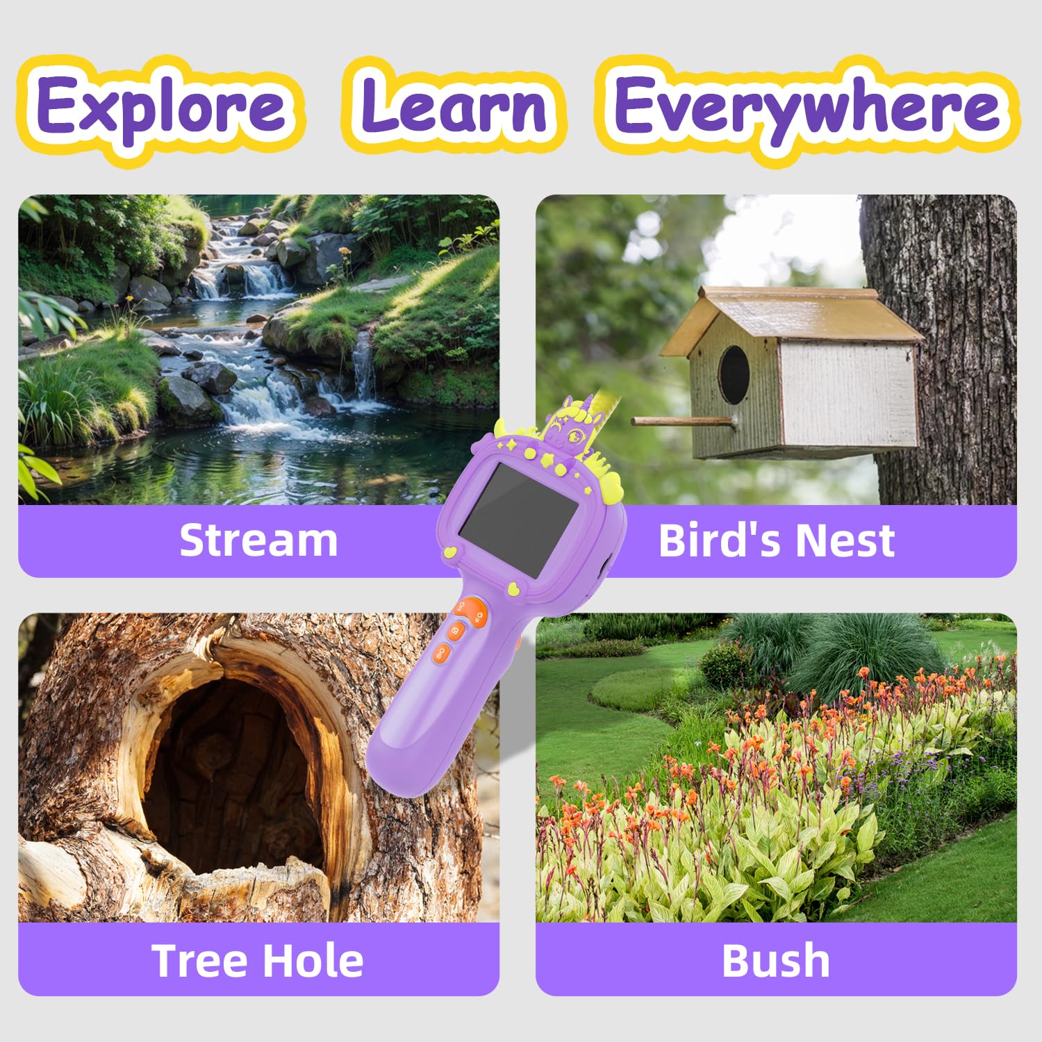 Duskeep nature exploration toy inspires curiosity during camping, classroom, or backyard adventures.